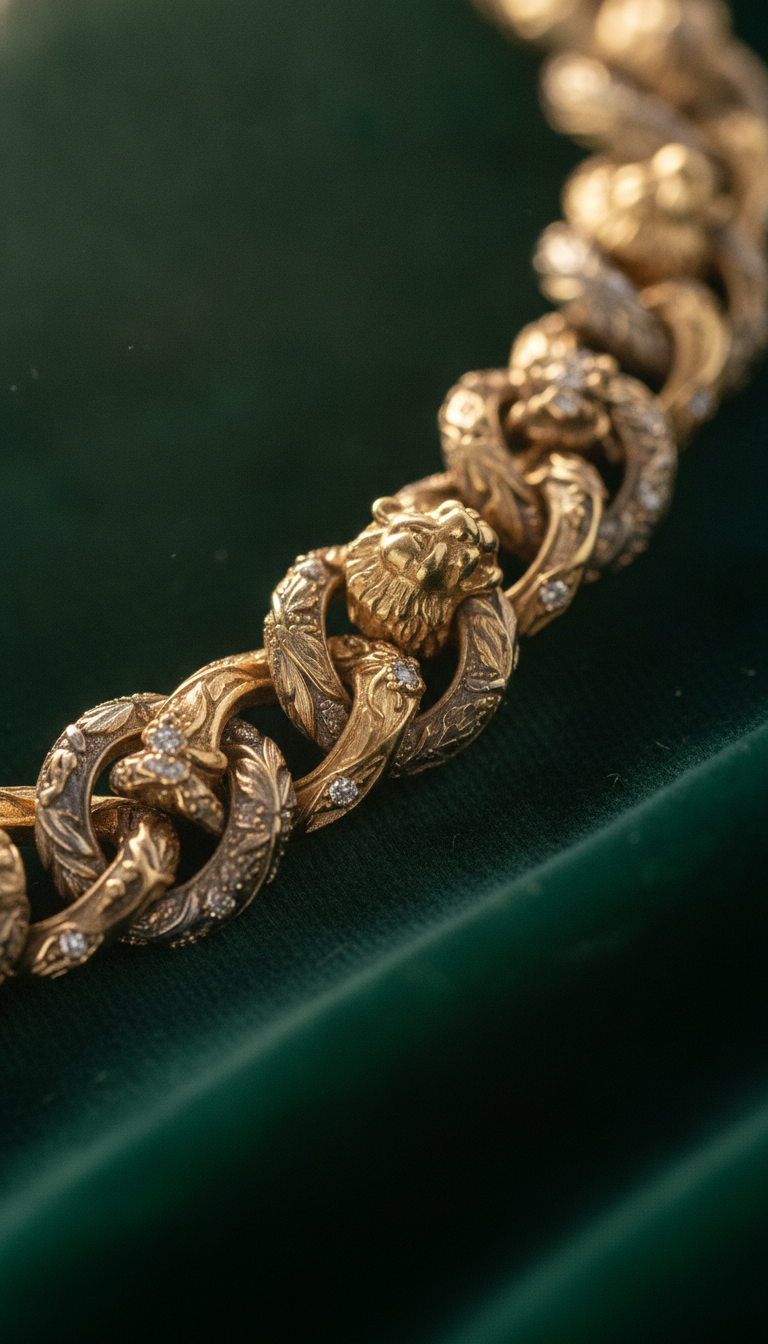 Vintage Charm Bracelet